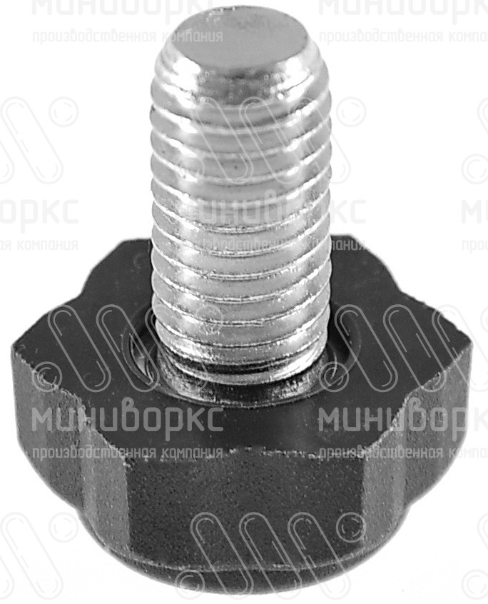 Опора резьбовая  m10x20 22 – 22М10-20ЧС | картинка 1