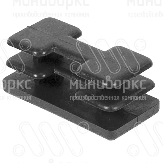 Заглушки для прямоугольной трубы 40x20 – 20-40ДСЕ | картинка 3