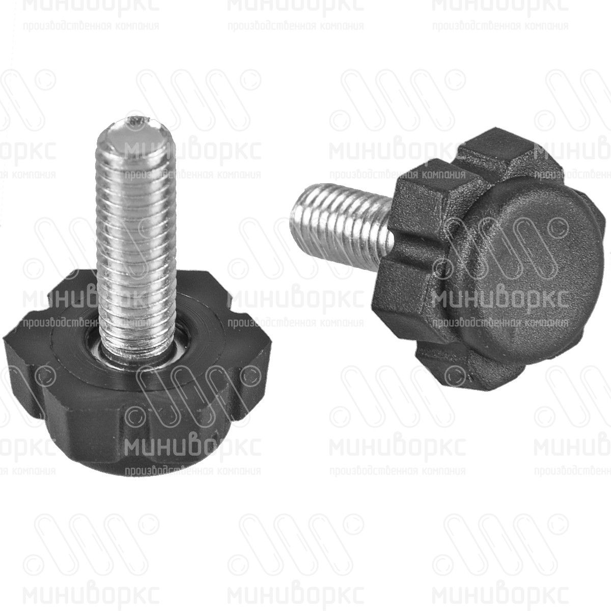 Опора резьбовая  m6x60 19 – 19М6-60ЧС | картинка 4