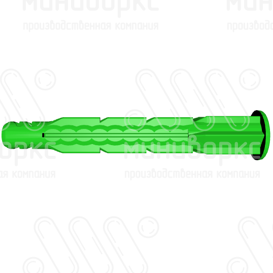 Пластиковые дюбеля – ДБ6-50ЗН | картинка 1