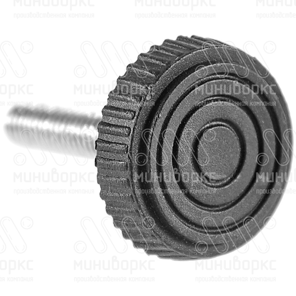 Опора резьбовая  m6x55 25 – 25М6-55ЧС | картинка 3