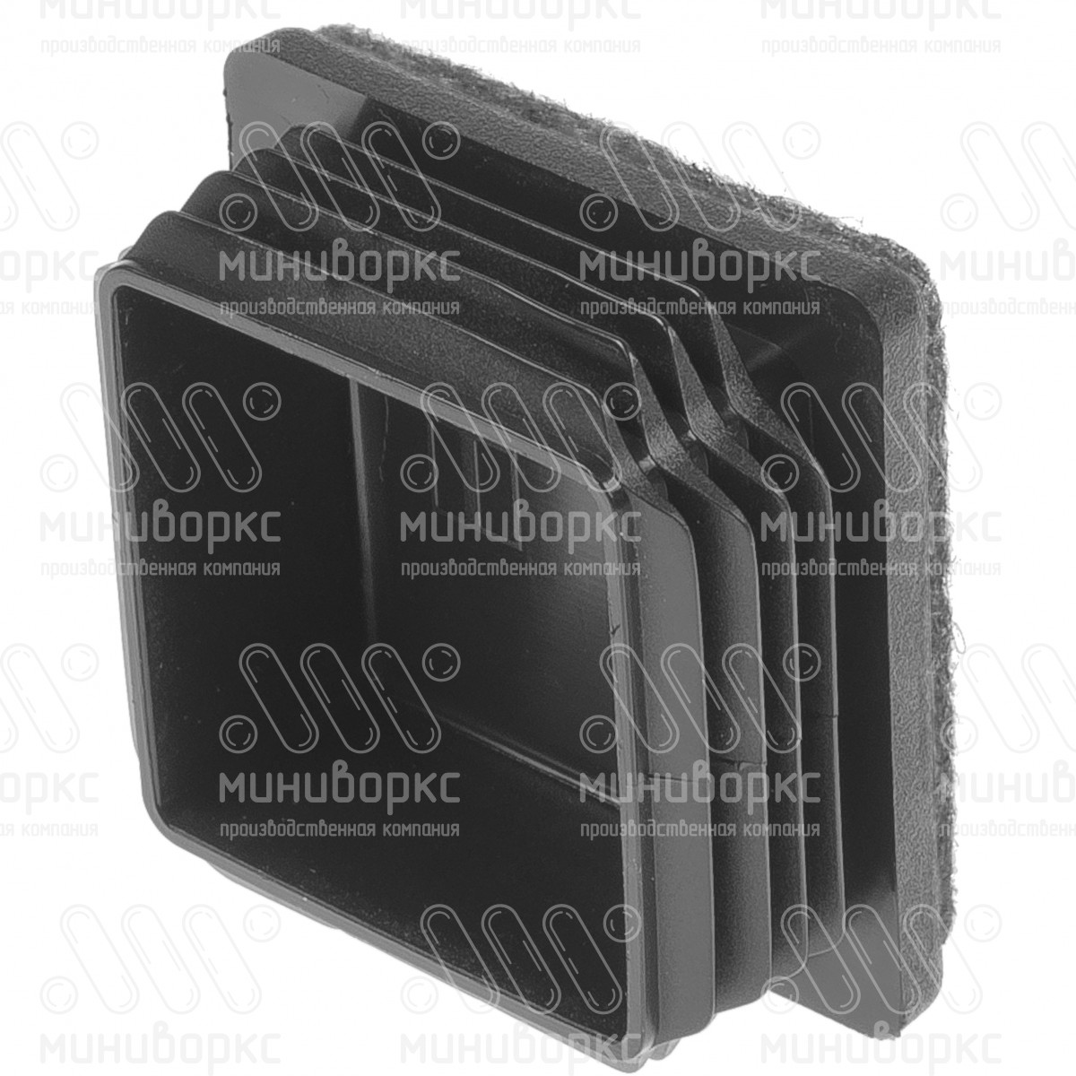 Квадратные заглушки для профильных труб 45x45 – ILQF45-BIANCO | картинка 2