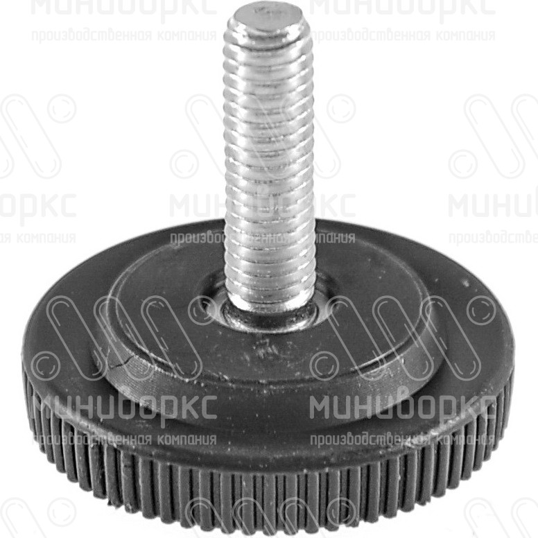 Опора резьбовая  m6x20 32 – 32М6-20ЧС | картинка 1