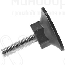 Опора резьбовая  m10x15 48 – 48М10-15ЧС | картинка 2